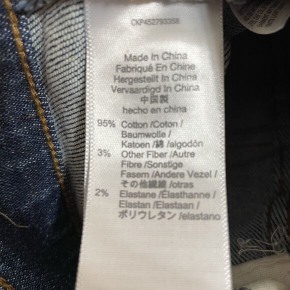 Madewell THE PERFECT VINTAGE JEANS Women’s Size 26 Medium Blue Denim Raw Hem - Picture 9 of 11